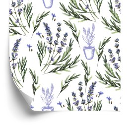 Tapeta Lawenda W Donicach Flizelina 53x1000 TR-2789-VER-53