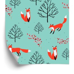 Tapeta Lisy Z Owocami Leśnymi Flizelina 53x1000 TR-4037-VER-53