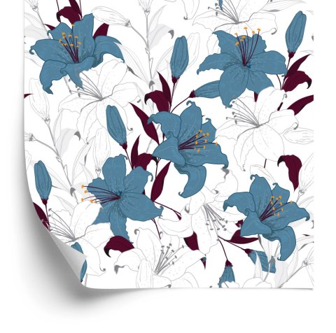 Tapeta Piękne Kwiaty Lilii Flizelina 53x1000 TR-184-VER-53