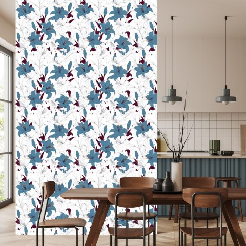 Tapeta Piękne Kwiaty Lilii Flizelina 53x1000 TR-184-VER-53