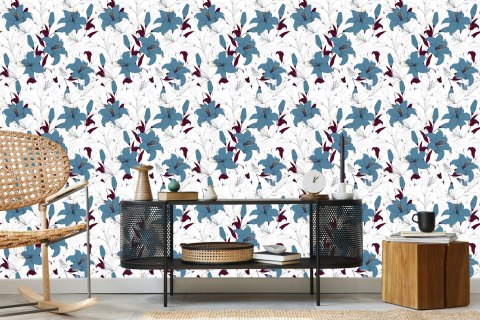 Tapeta Piękne Kwiaty Lilii Flizelina 53x1000 TR-184-VER-53