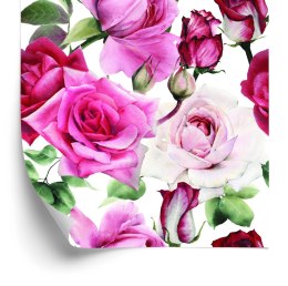Tapeta Róże W Modnych Kolorach Flizelina 53x1000 TR-3211-VER-53
