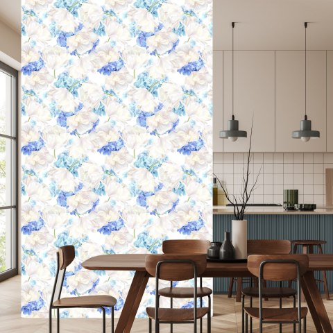 Tapeta Tulipany Z Hortensją Flizelina 53x1000 TR-4209-VER-53