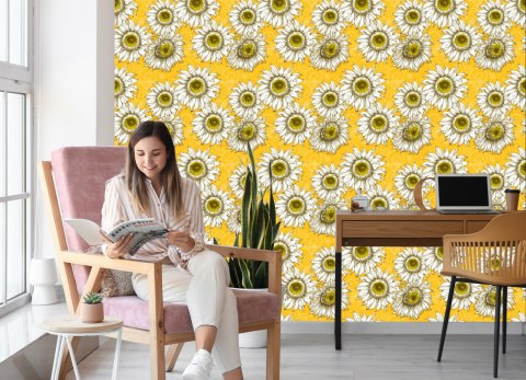 Tapeta Słoneczniki Flizelina 53x1000 TR-4152-VER-53