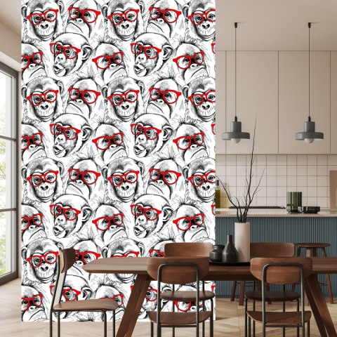 Tapeta - Szympansy Flizelina 53x1000 TR-2867-VER-53