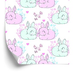 Tapeta Słodkie Króliki Flizelina 53x1000 TR-2570-VER-53