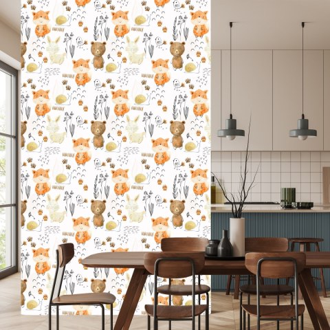Tapeta Akwarelowe Zwierzątka Flizelina 53x1000 TR-5577-VER-53