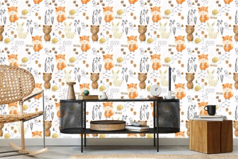 Tapeta Akwarelowe Zwierzątka Flizelina 53x1000 TR-5577-VER-53