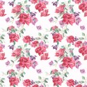Tapeta Róże Liście Kwiaty Flizelina 53x1000 TR-2112-VER-53