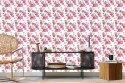 Tapeta Róże Liście Kwiaty Flizelina 53x1000 TR-2112-VER-53
