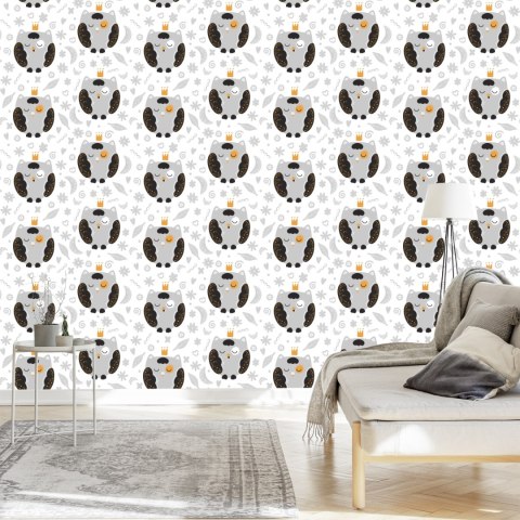 Tapeta Sowy W Koronach Flizelina 53x1000 TR-2152-VER-53