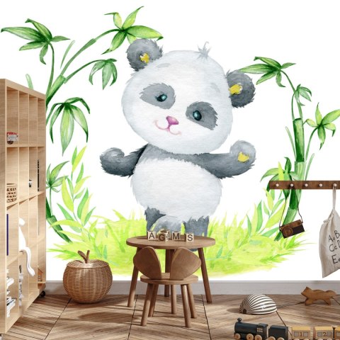 Fototapeta Panda I Bambus Vinyl Gładki 300x210 FT-2380-VG300-210