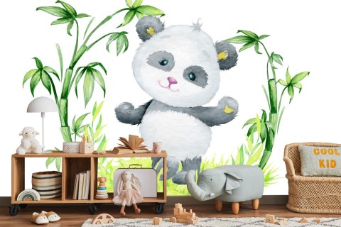 Fototapeta Panda I Bambus Vinyl Gładki 300x210 FT-2380-VG300-210