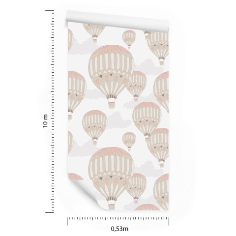 Tapeta Balony W Chmurach Flizelina 53x1000 TR-2235-VER-53