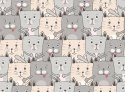 Tapeta Dla Dzieci - Kotki Flizelina 53x1000 TR-3427-VER-53