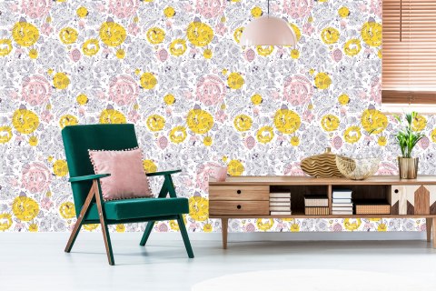 Tapeta Dla Dzieci - Ładny Leśny Motyw Flizelina 53x1000 TR-819-VER-53