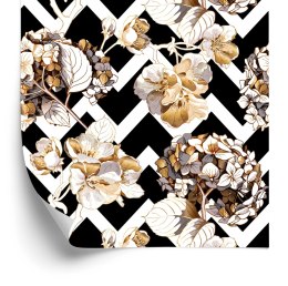 Tapeta Kwiaty Hortensji Flizelina 53x1000 TR-1386-VER-53