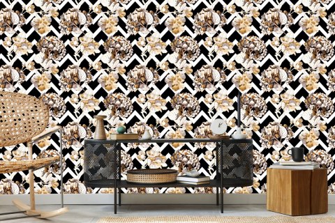 Tapeta Kwiaty Hortensji Flizelina 53x1000 TR-1386-VER-53