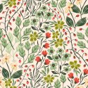 Tapeta Kwiaty I Owoce Leśne Flizelina 53x1000 TR-3882-VER-53