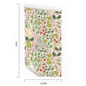 Tapeta Kwiaty I Owoce Leśne Flizelina 53x1000 TR-3882-VER-53