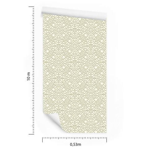 Tapeta Ornamenty W Stylu Vintage Flizelina 53x1000 TR-2733-VER-53