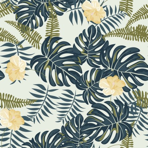 Tapeta Zieleń Liści Flizelina 53x1000 TR-2376-VER-53