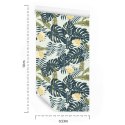 Tapeta Zieleń Liści Flizelina 53x1000 TR-2376-VER-53