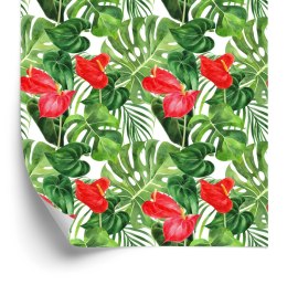 Tapeta Czerwone Kwiaty Flizelina 53x1000 TR-2437-VER-53