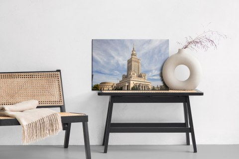 Obraz Na Płótnie Budynki W Centrum Warszawy Canvas 120x80 LB-781-C120-80