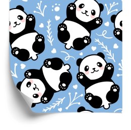 Tapeta Dla Dzieci - Misie Pandy Flizelina 53x1000 TR-1212-VER-53