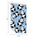 Tapeta Dla Dzieci - Misie Pandy Flizelina 53x1000 TR-1212-VER-53