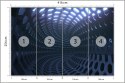Fototapeta 3D Tunel - Abstrakcja Flizelina 416x254 FT-59-VEXXXL