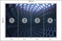 Fototapeta 3D Tunel - Abstrakcja Flizelina Zmywalna 368x280 FT-59-VEML10