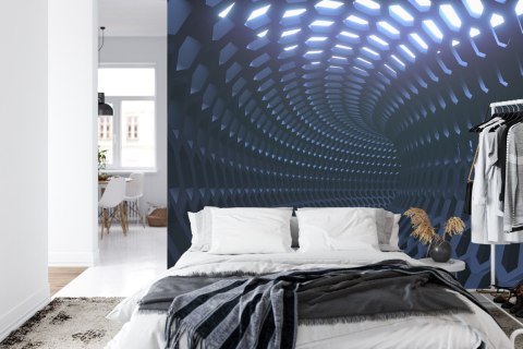 Fototapeta 3D Tunel - Abstrakcja Flizelina Zmywalna 405x270 FT-59-VEML405-270