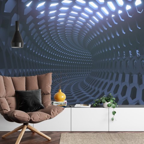 Fototapeta 3D Tunel - Abstrakcja Flizelina Zmywalna 450x300 FT-59-VEML450-300
