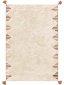 Dywan FLOKI 2 kolor kremowy styl boho 80x150 Benuta - RUG/BENUT/FLOKI/2/IVORY/80x150