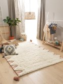 Dywan FLOKI 2 kolor kremowy styl boho 80x150 Benuta - RUG/BENUT/FLOKI/2/IVORY/80x150