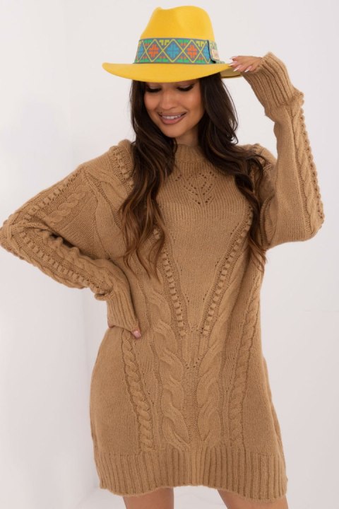 Sweter Damski Model BA-SW-0574.44 Camel - Badu Badu