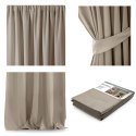 - CURT/AH/BLACKOUT/PLEAT/BEIGE/N/140X270/1PC