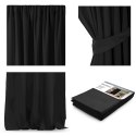 - CURT/AH/BLACKOUT/PLEAT/BLACK/N/140X270/1PC