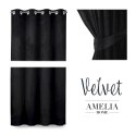 - CURT/AH/VELVET/EYELETS/BLACK/N/140X245/1PC