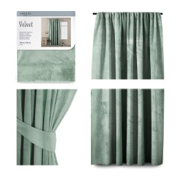 - CURT/AH/VELVET/PLEAT/MINT/N/140X245/1PC