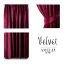 - CURT/AH/VELVET/PLEAT/WINE/N/140X245/1PC