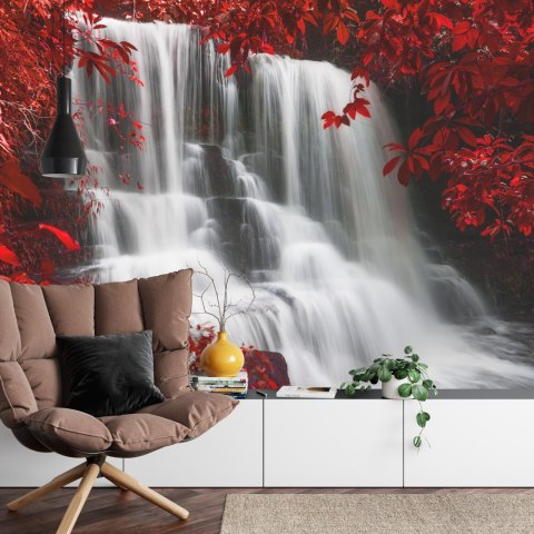 Fototapeta Jesienny Wodospad Flizelina 416x290 FT-556-VEXXXXL