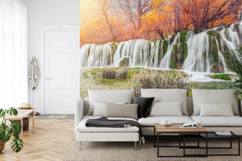 Fototapeta Jesienny Wodospad Flizelina 416x290 FT-567-VEXXXXL