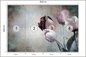 Fototapeta Tulipany W Stylu Vintage Flizelina 368x280 FT-970-V10