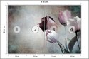 Fototapeta Tulipany W Stylu Vintage Flizelina Zmywalna 416x254 FT-970-VEMLXXXL