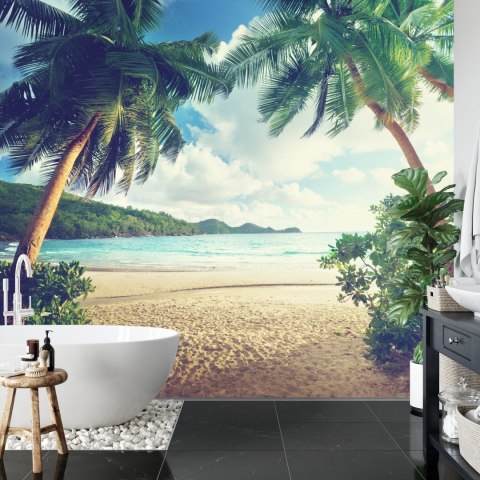 Fototapeta Palmy Na Seszelach Tapeta Samoprzylepna 450x300 FT-4138-SK450-300