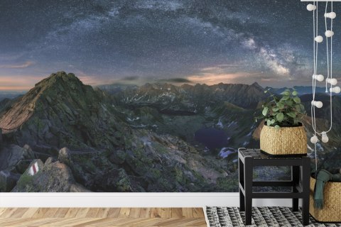 Fototapeta Droga Mleczna Nad Tatrami Vinyl Gładki 180x120 FT-4387-VG180-120
