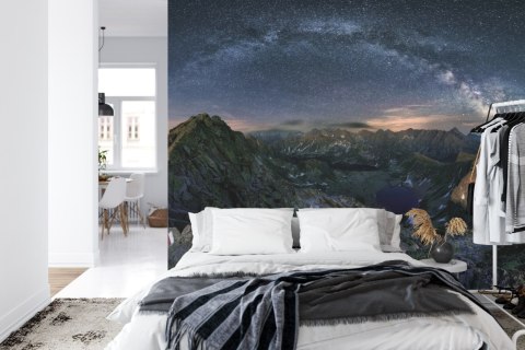 Fototapeta Droga Mleczna Nad Tatrami Vinyl Strukturalny 208x146 FT-4387-VSXL